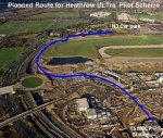 ULTra route at Heathrow airport