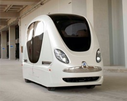 Personal Rapid Transit vehicle in Masdar, Abu Dhabi